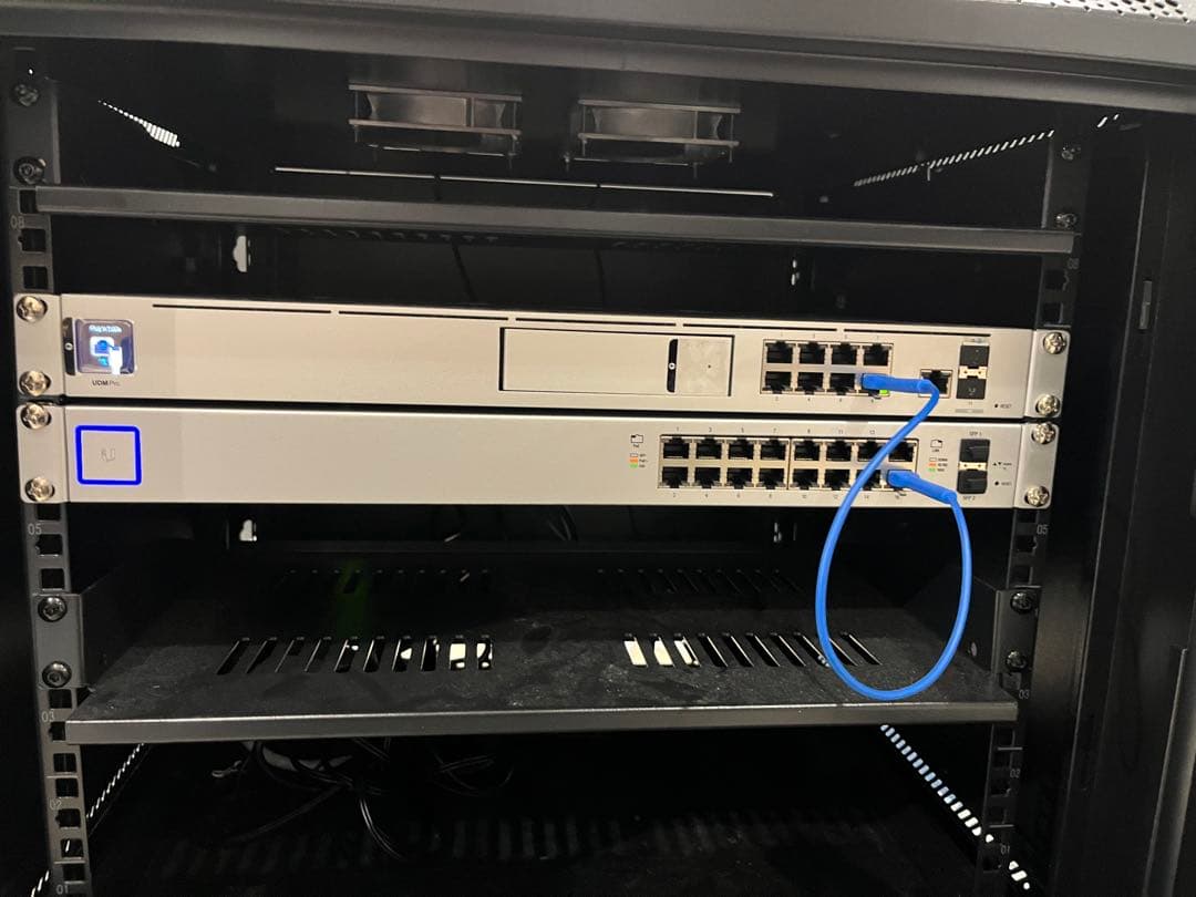 ラックセットUbiquiti Unifi UDM-Pro & PoE Swich