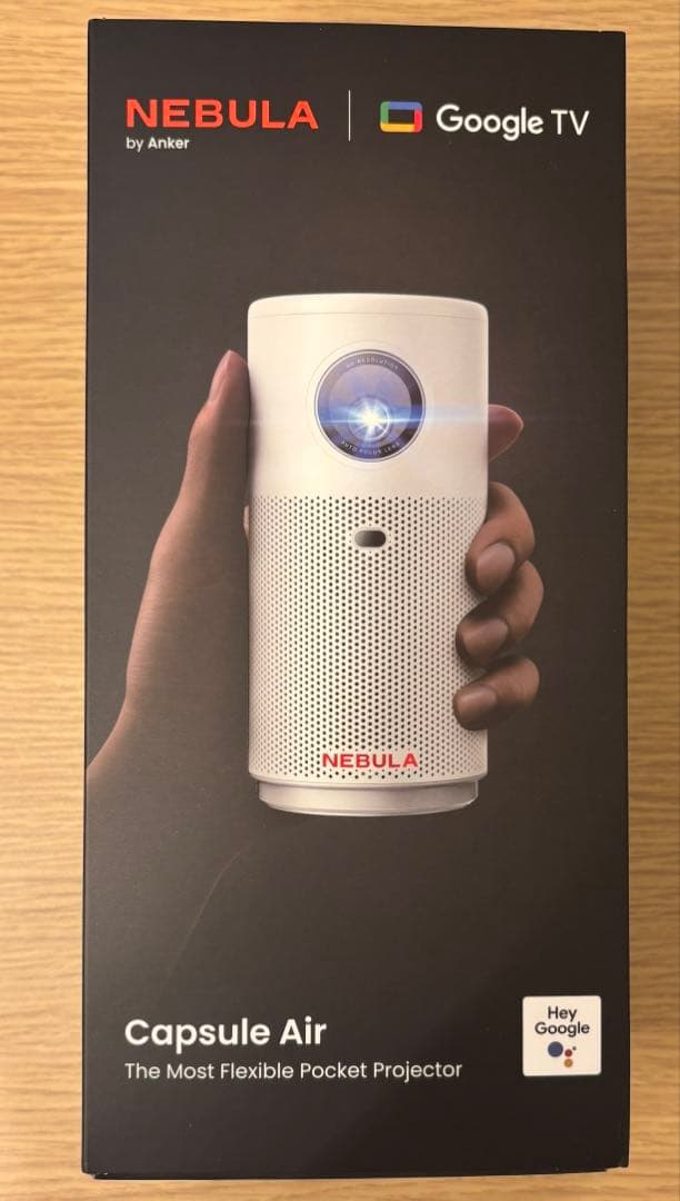 NEBULA air プロジェクター ホワイト/2026年7月まで保証あり