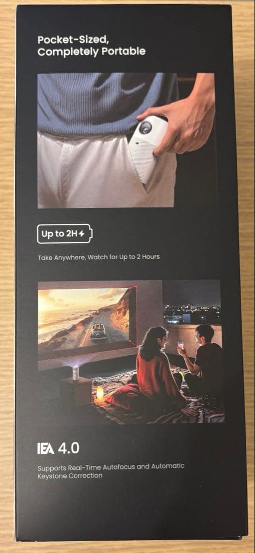 NEBULA air プロジェクター ホワイト/2026年7月まで保証あり