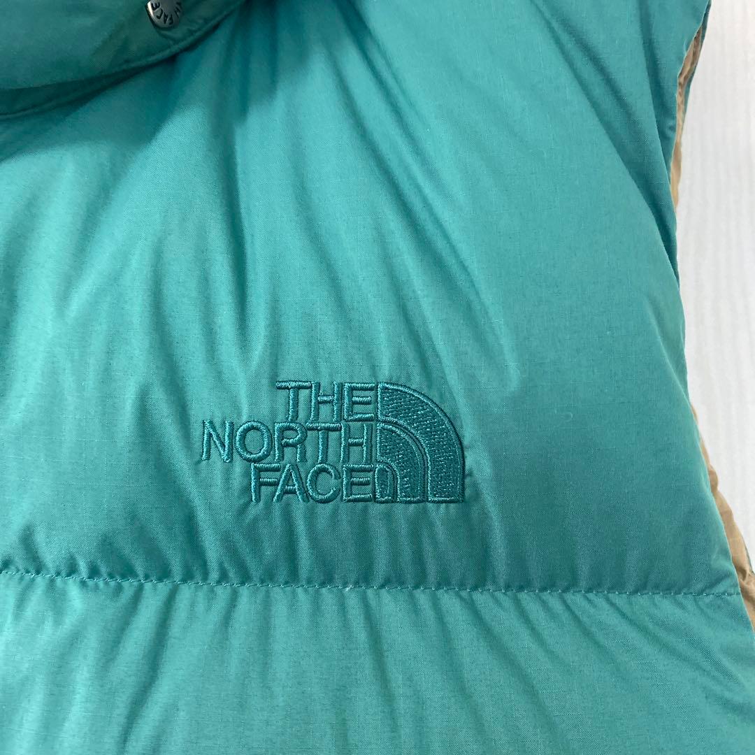 【美品】THE NORTH FACE キャンプシエラベスト グリーン Mサイズ