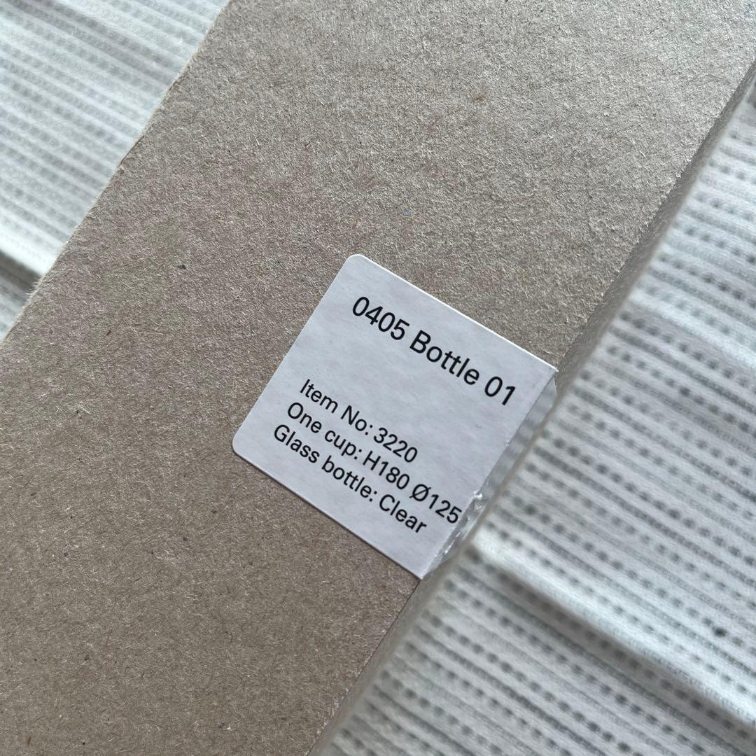 【新品未使用】frama Bottle R ガラス