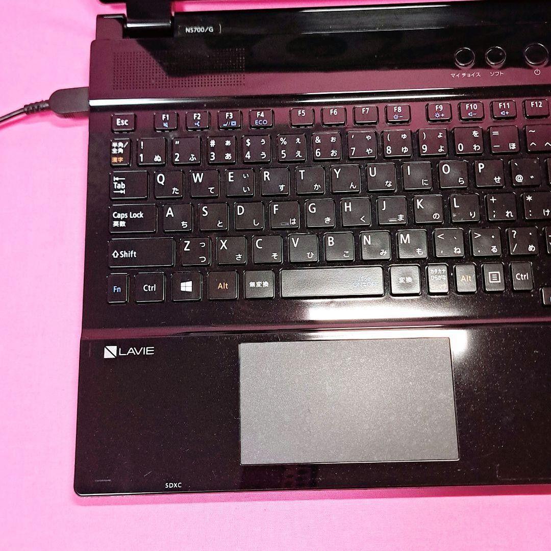 G67　Windows11　NECノートパソコン 7世代i7/SSD/16GB