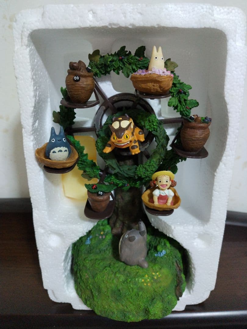 となりのトトロ　森のゆうえんち　かんらんしゃ　オルゴール　観覧車　遊園地　箱付き