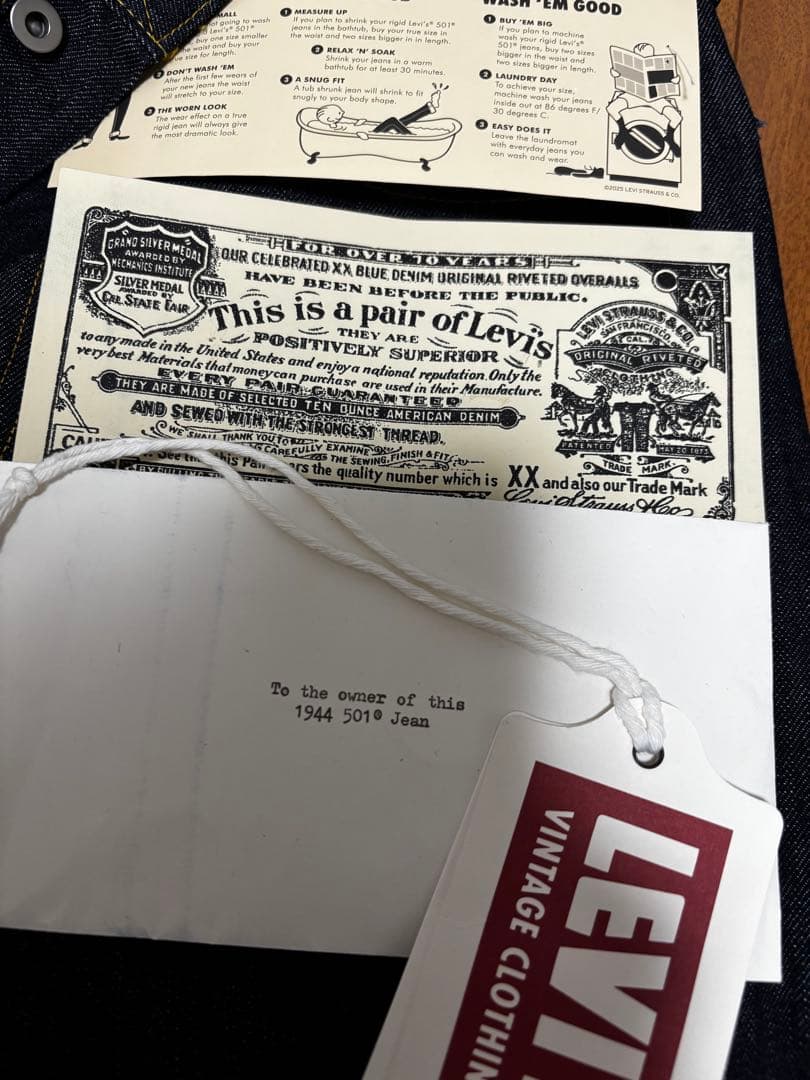 LVC S501XX 1944 大戦モデル w30 L34