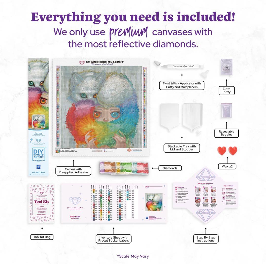 ダイヤモンドアートクラブ Foxy Lady DAC