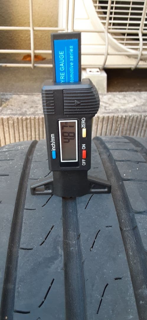  純正+ Pirelli P7 255/40R18 1本 リヤセット①