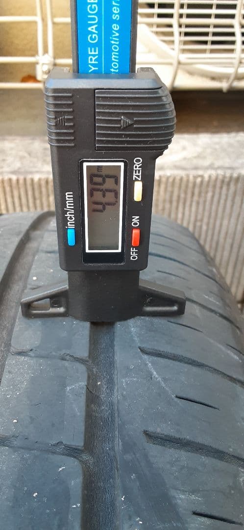  純正+ Pirelli P7 255/40R18 1本 リヤセット①