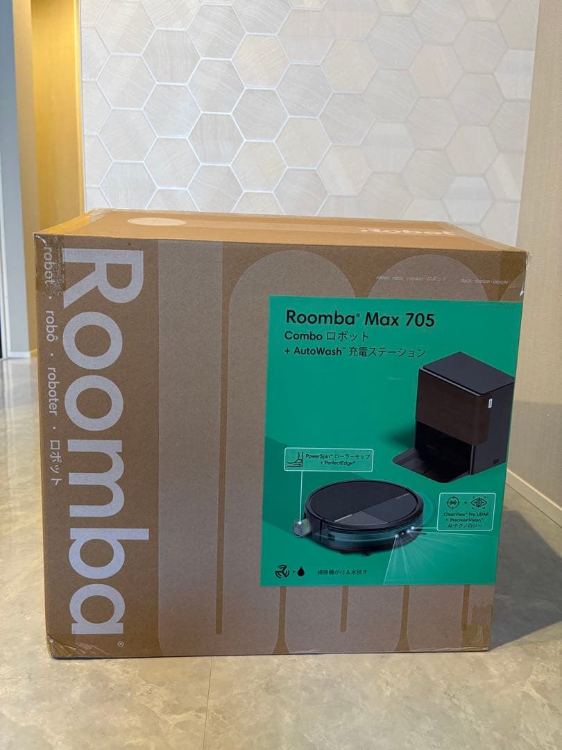 新品 Roomba Max 705 Combo AutoWash ルンバマックス