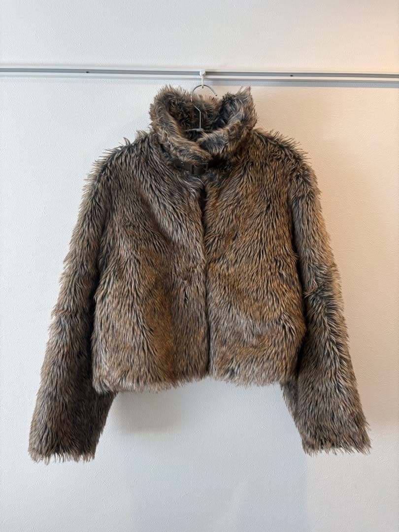 lagua gem ファー　アウター　ブルゾン