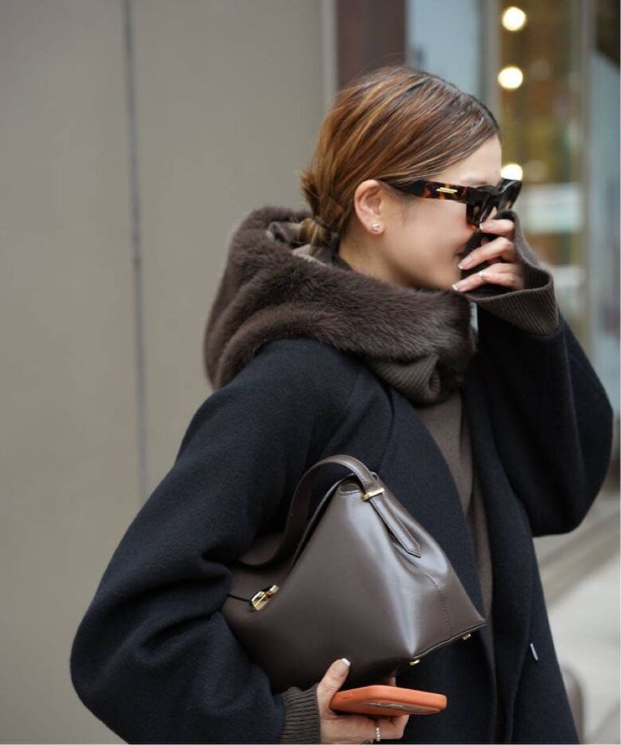 ドゥーズィエムクラス【CELERI/セルリ】FUR BALACLAVA 美品