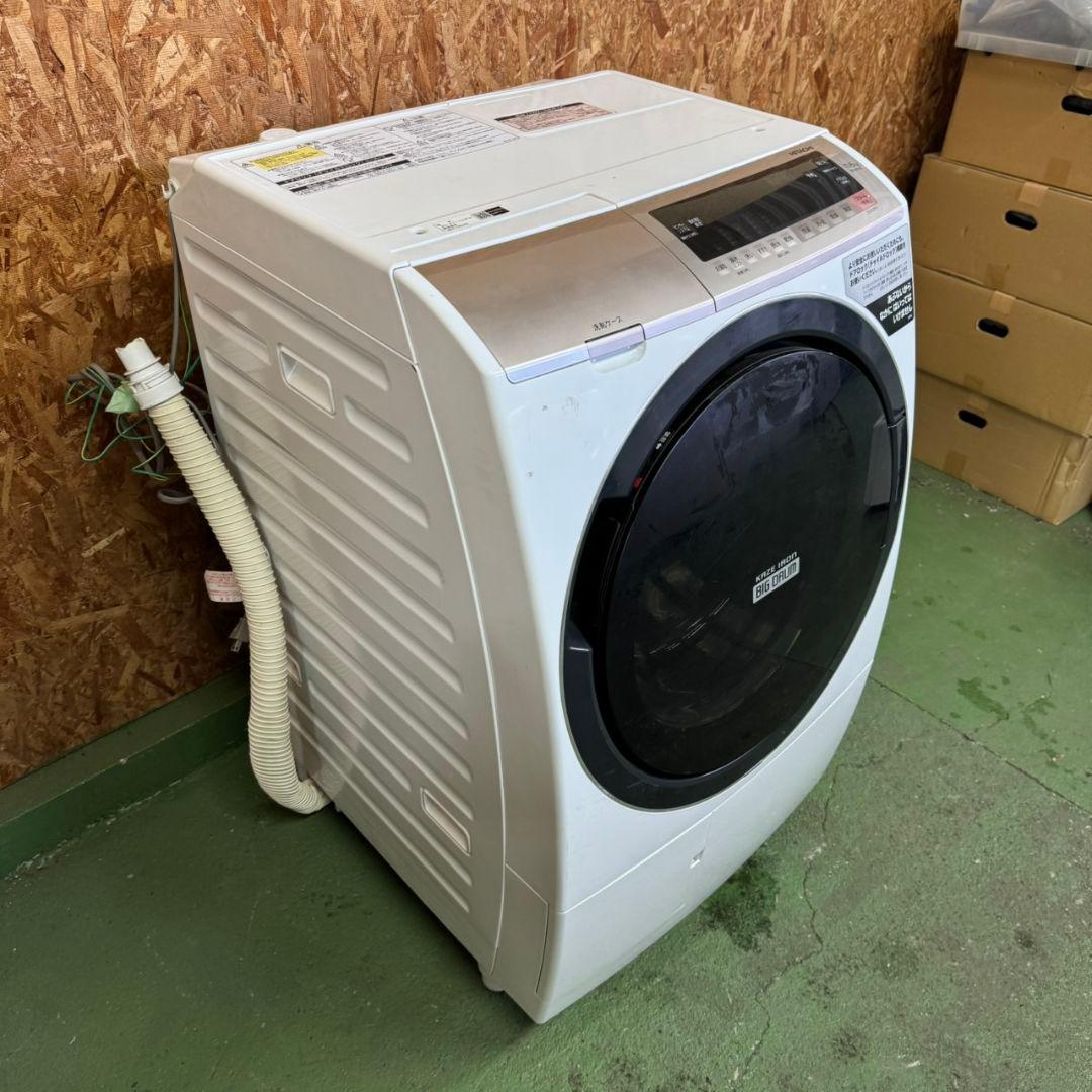 29A5 送料設置無料　日立　ドラム式洗濯機　11㌔　乾燥機能付き