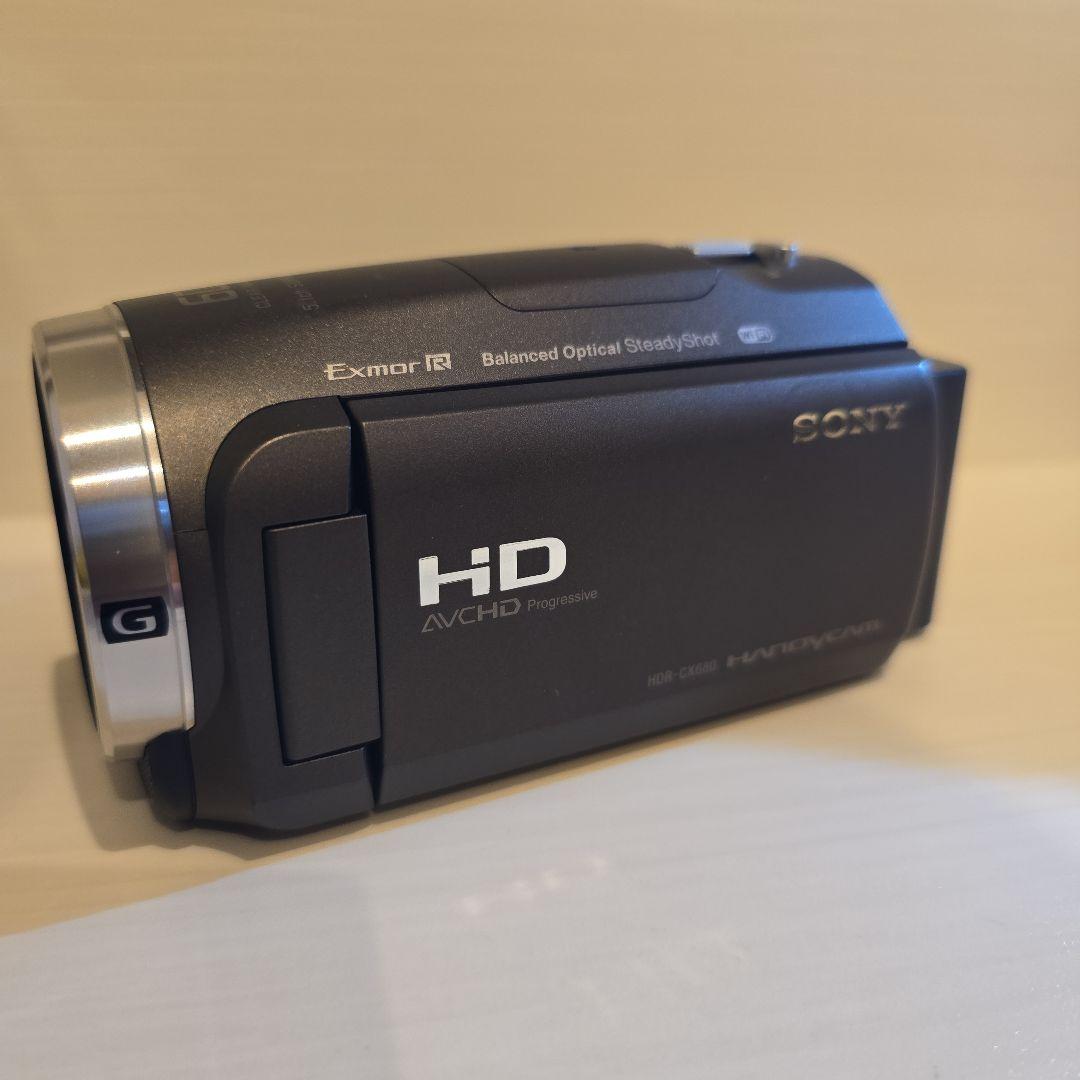 美品　Sony HDR-CX680 ビデオカメラ おまけSDカードとバッグ付き
