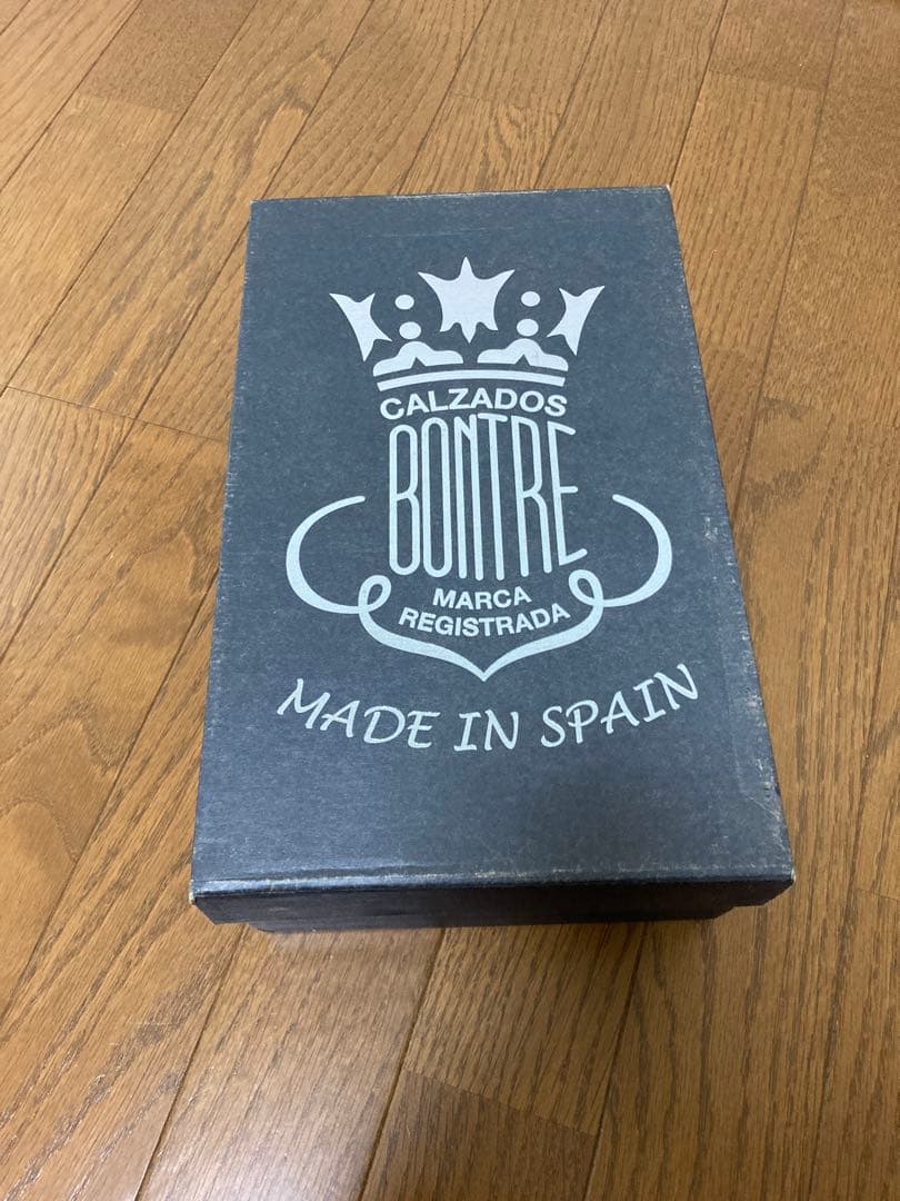 BONTRE ダブルモンクストラップウイングチップ メダリオンシューズ黒本革37