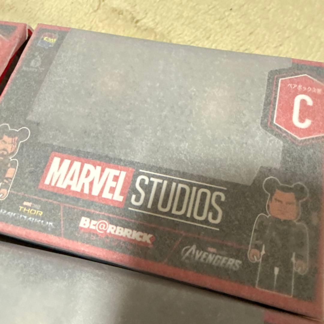 ペアボックス賞 HappyくじBE@RBRICK ベアブリック MARVEL