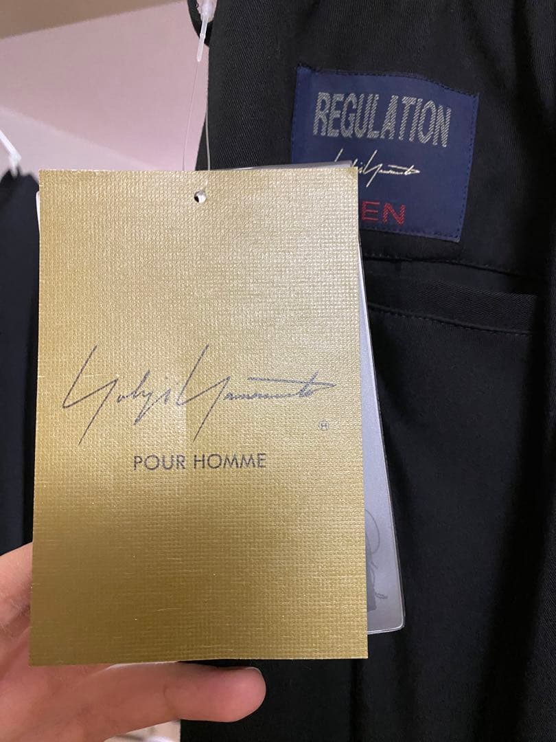 新品 yohji yamamoto pour homme 25ss カラスパンツ