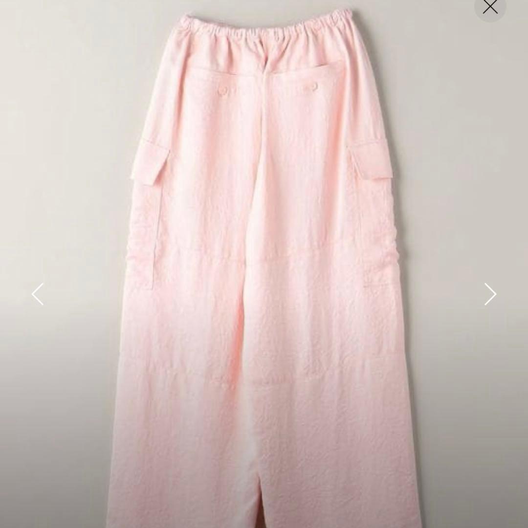 新品　ASTRAET ライトピンク カーゴパンツ Mサイズ