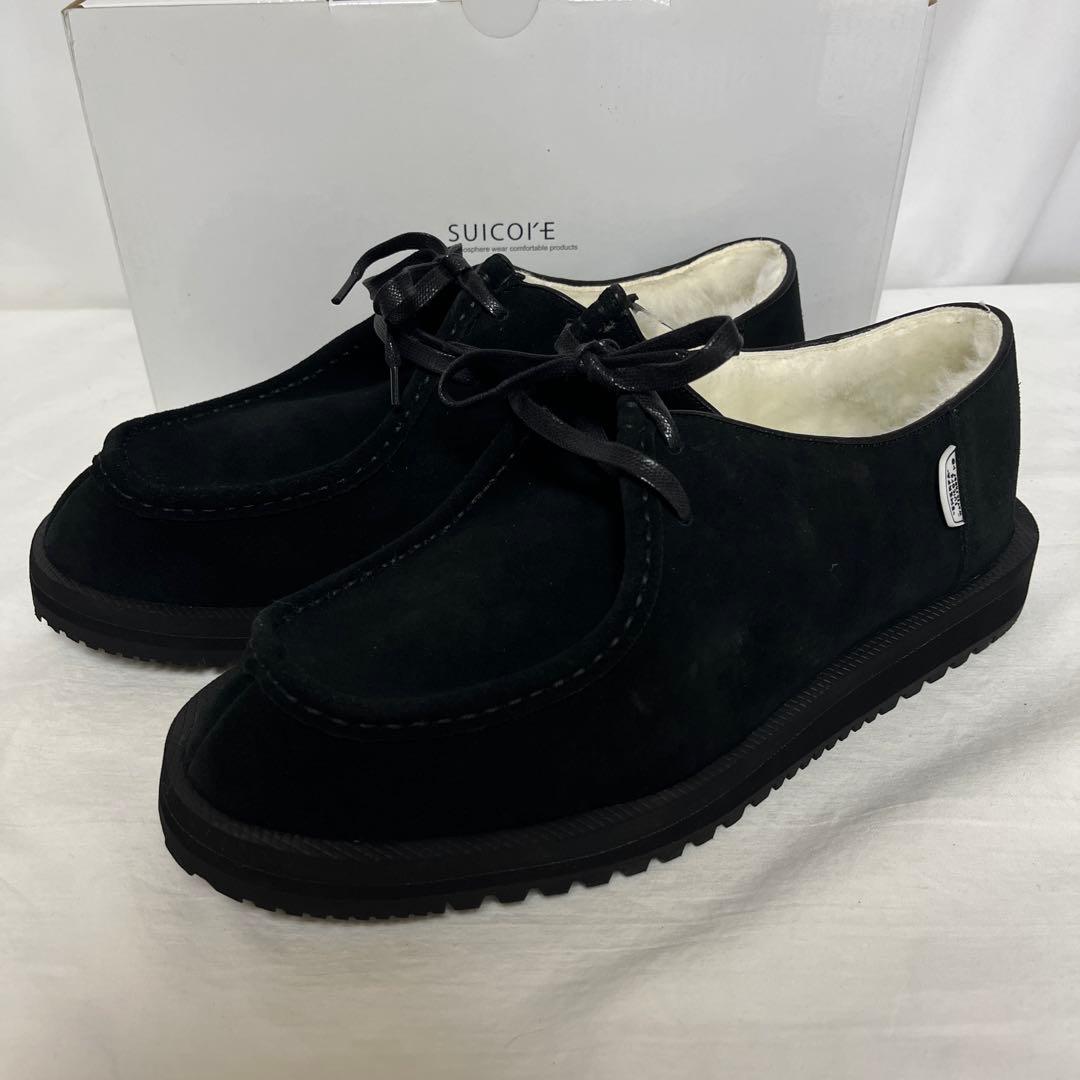 新品 suicoke ムートン モカシンシューズ 30cm ブーツ チロリアン