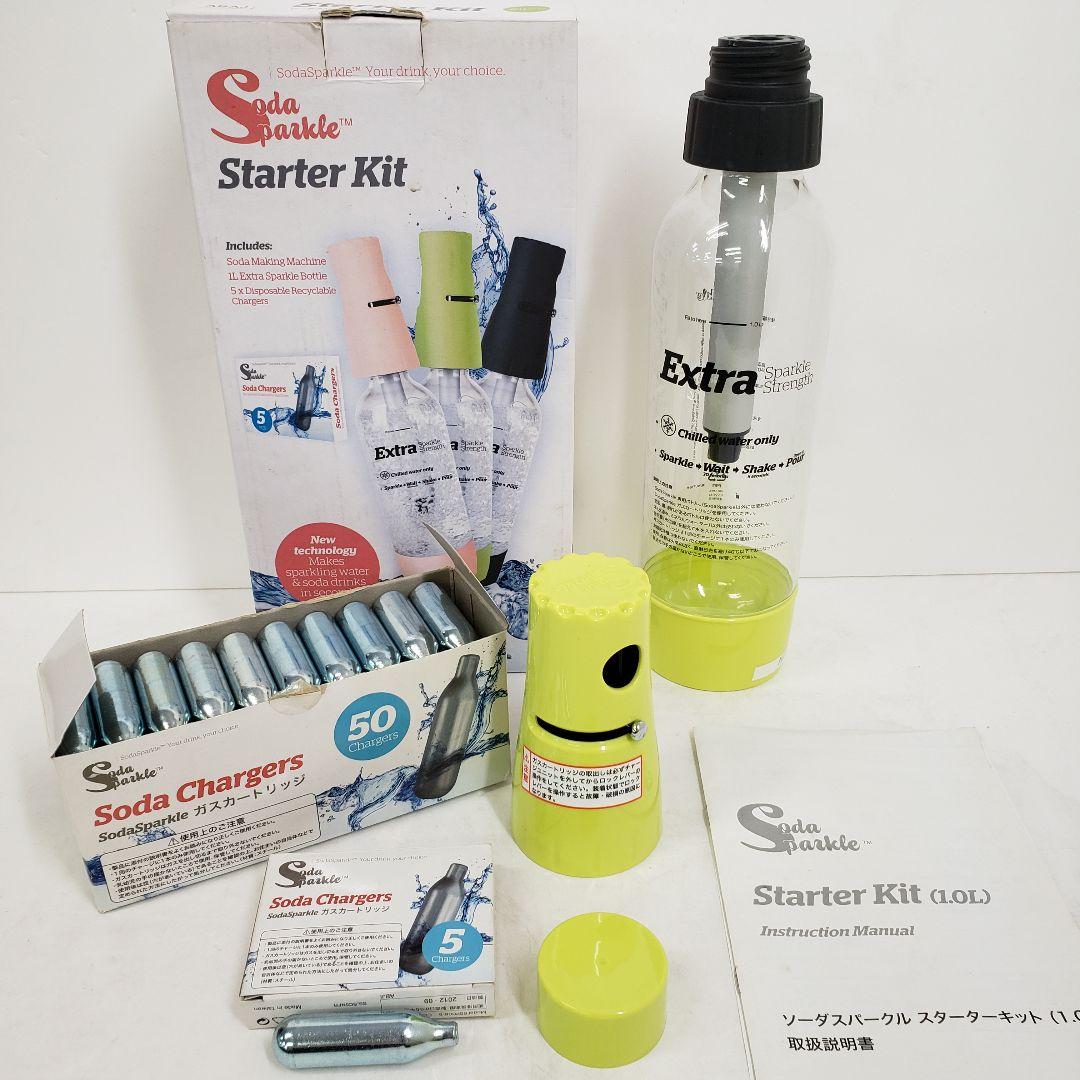 SodaSparkle 炭酸水メーカー ソーダスパークル スターターキット