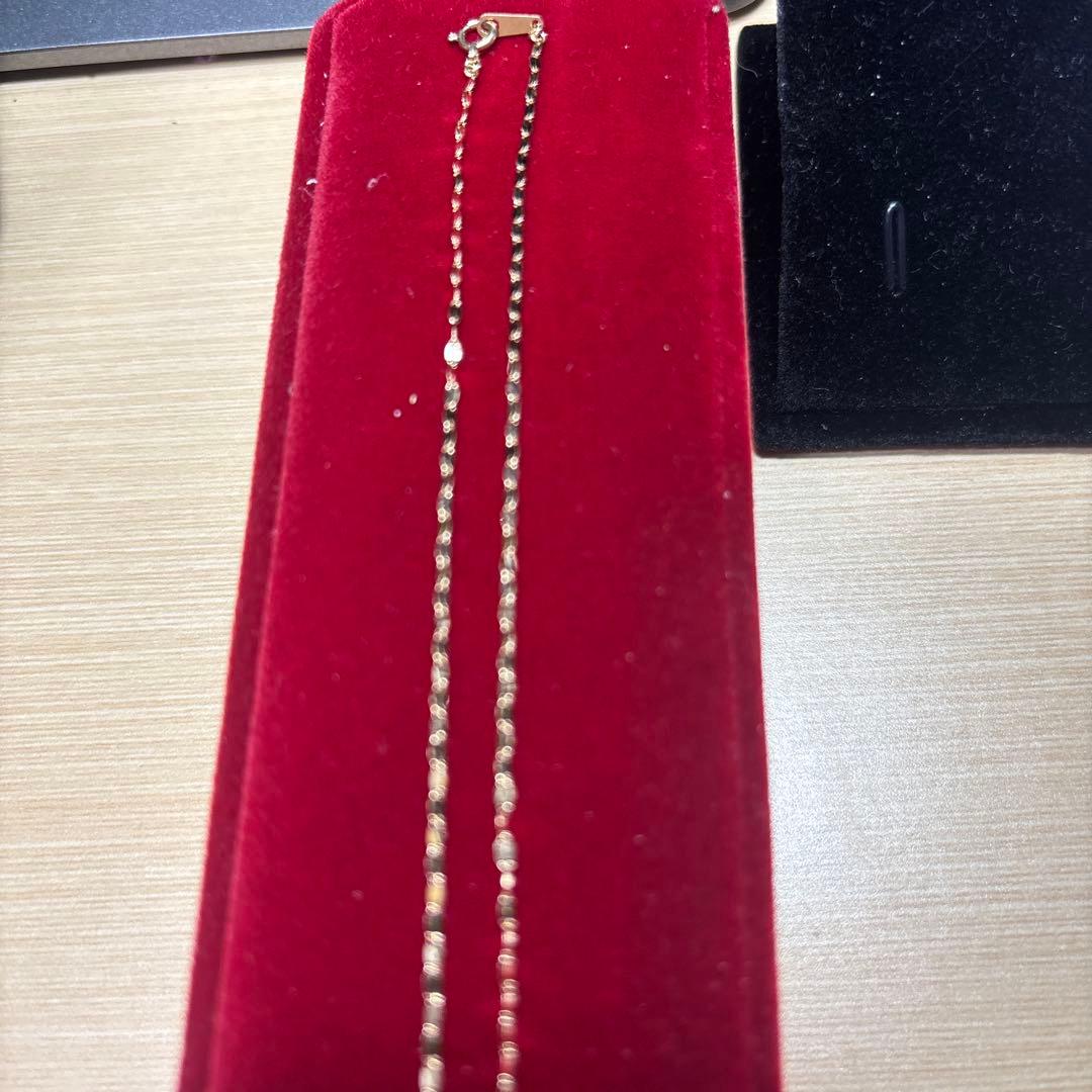 ゴールドチェーンネックレスK18