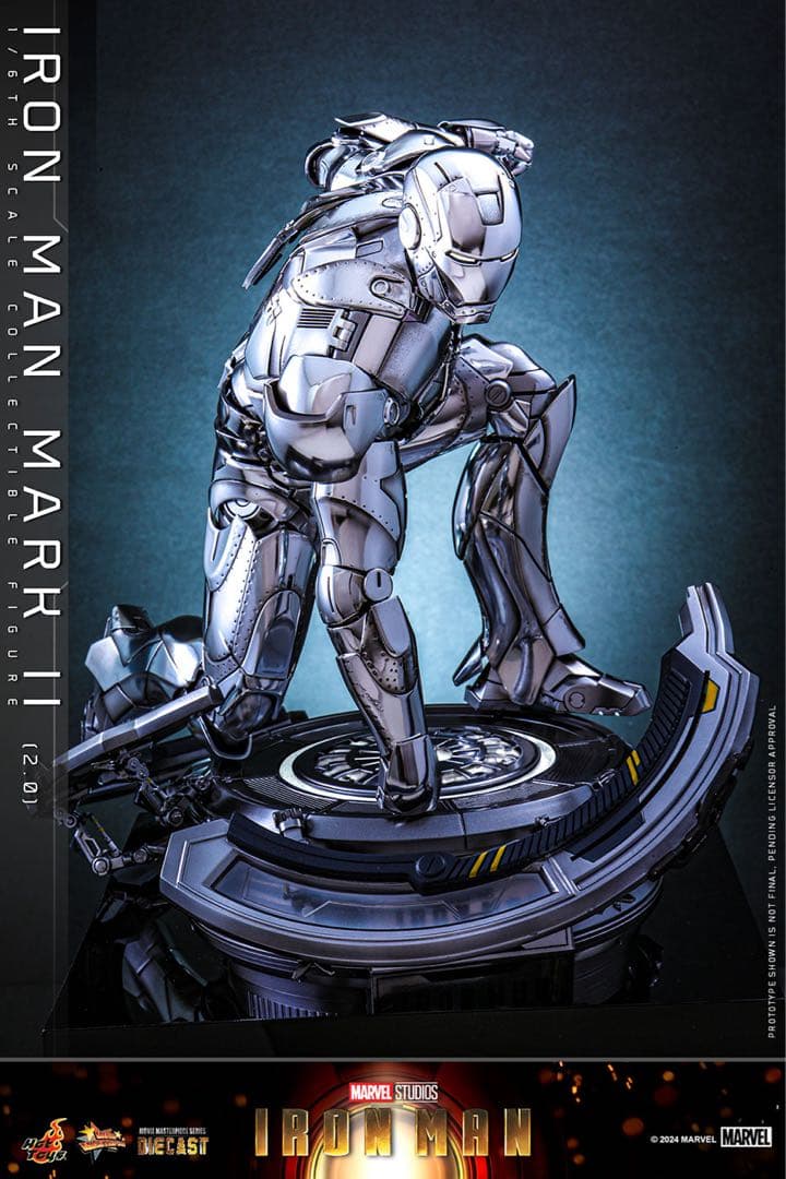 ムービー・マスターピース DIECAST1/6アイアンマン・マーク2（2.0版）