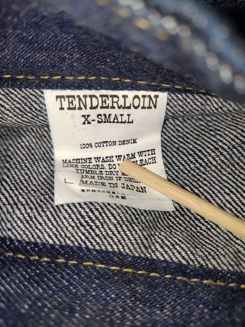テンダーロイン　デニムショーツ