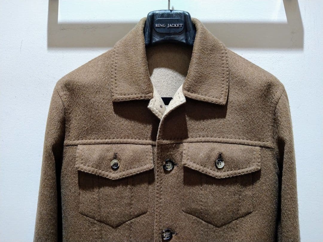 RINGJACKET Napoli / ダブルフェイス ブルゾン サイズ46
