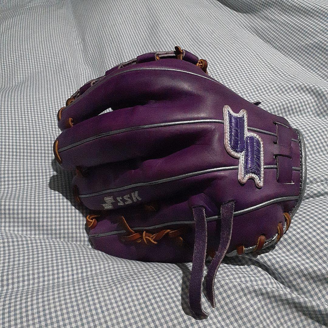 SSK 軟式グローブ 紫