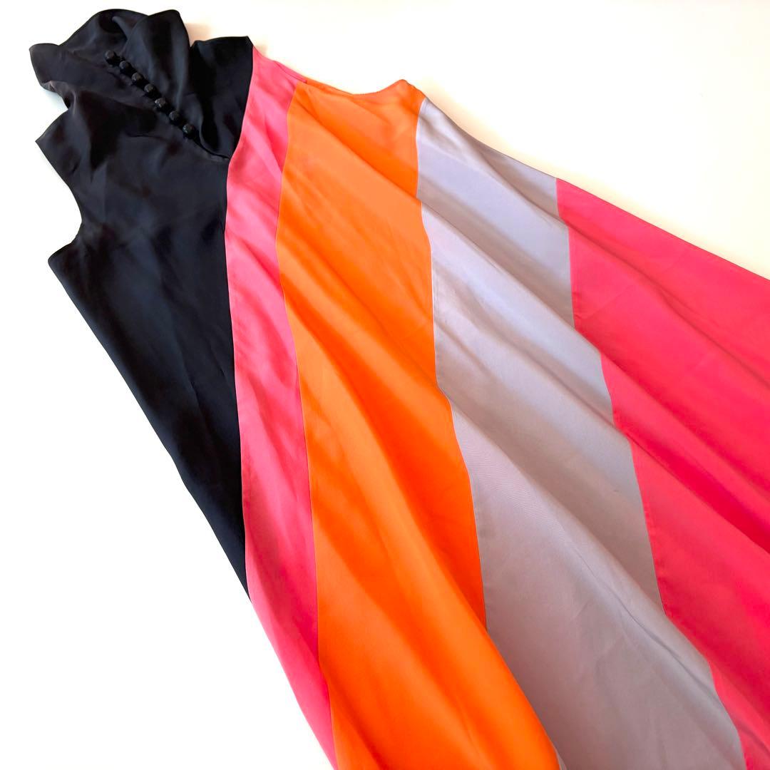 エリコです★HERMES★エルメス★シルクドレス★ロングワンピース★34