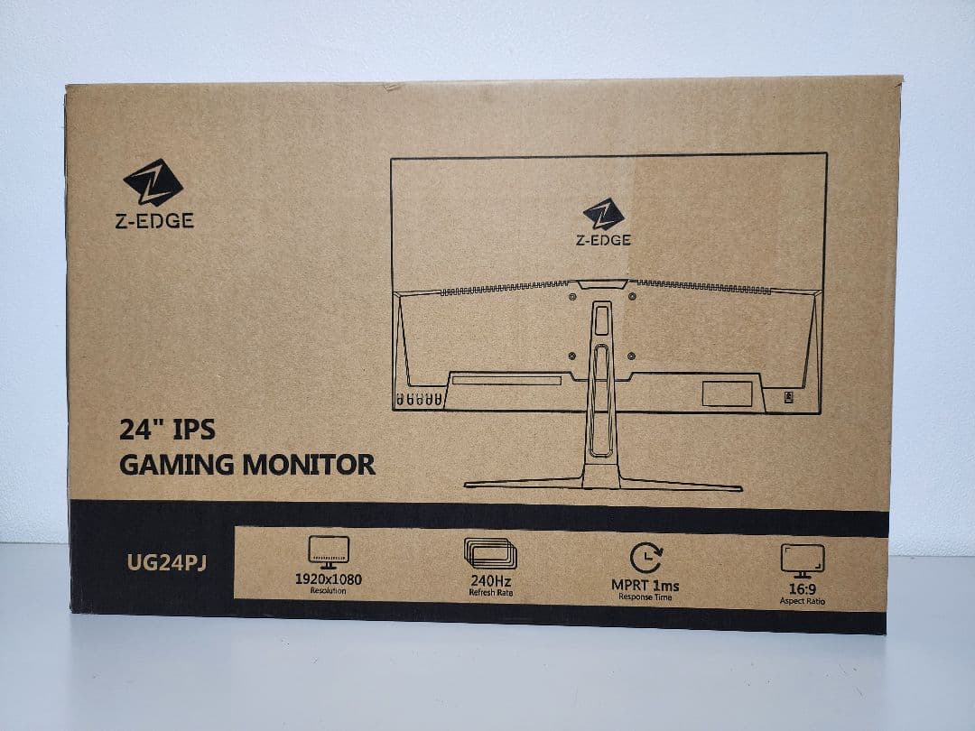 美品 Z-EDGE 24インチ240Hz ゲーミングモニター