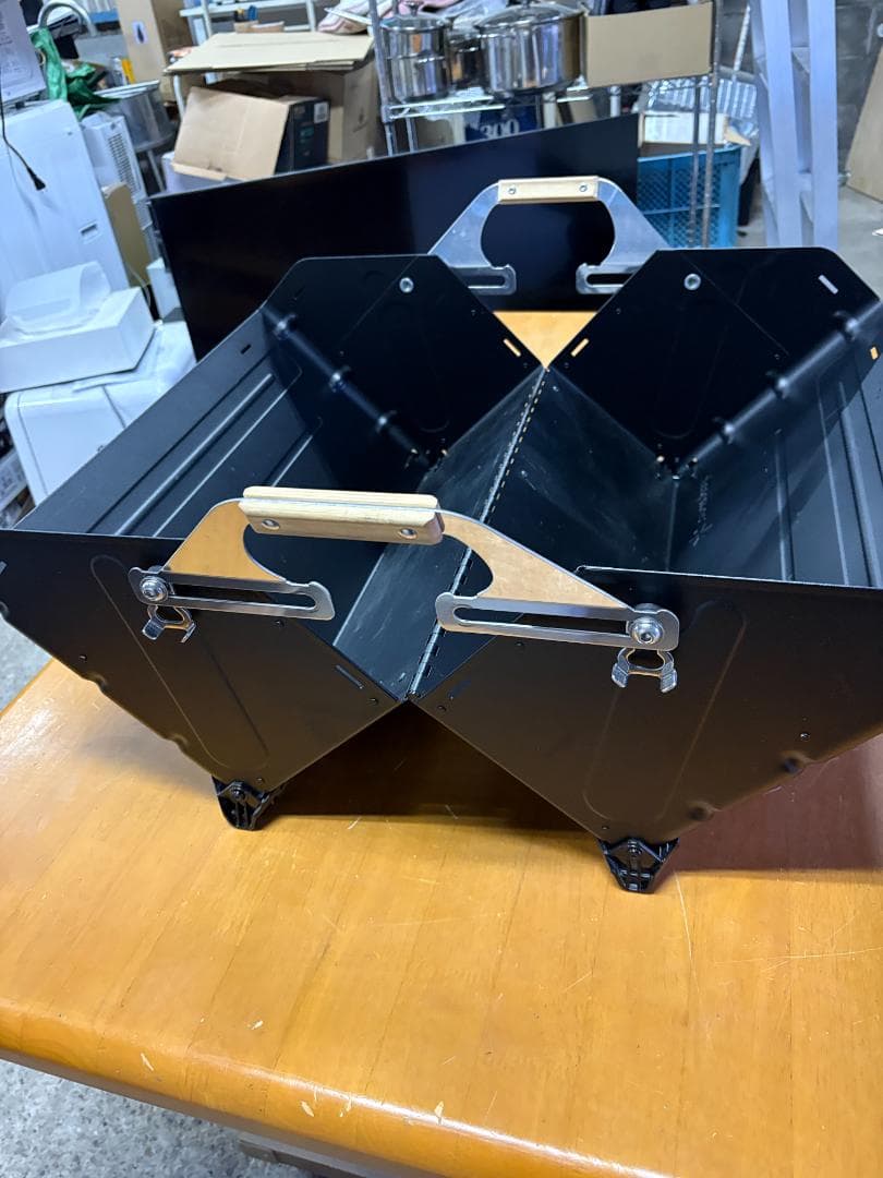 限定品 スノーピーク シェルフコンテナ50 ブラック 箱付き  Peak