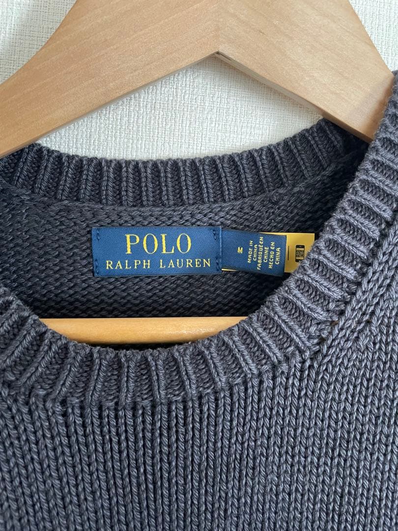 定価：43000円セーター ニット ガーメントダイド コットン セーター メンズ