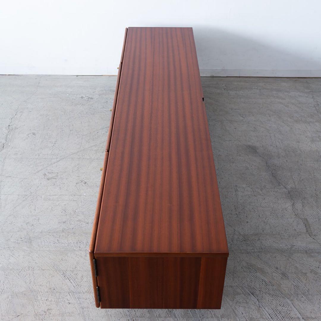 Tid ローボード テレビボード 1800 マホガニー材 突板