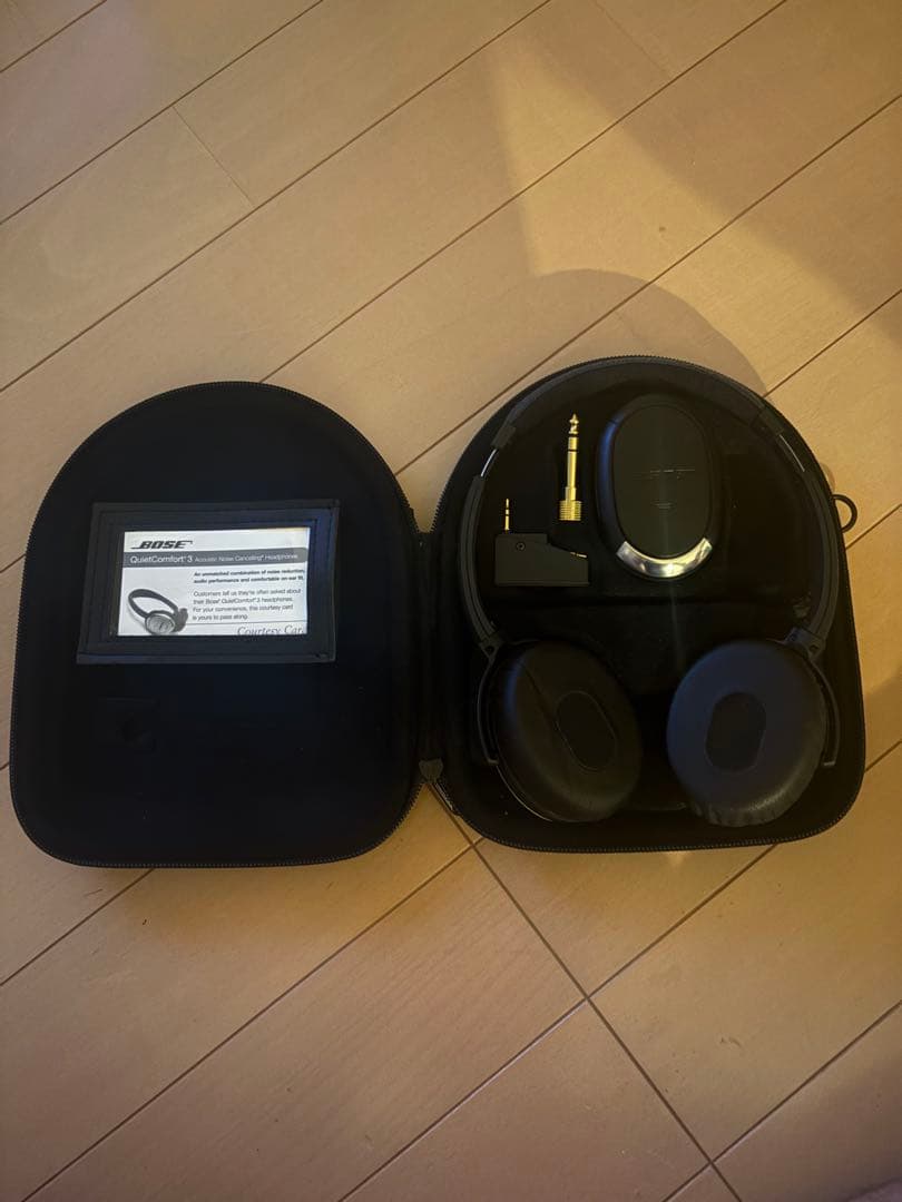 Bose QuietComfort 3 ノイズキャンセリング有線ヘッドホン