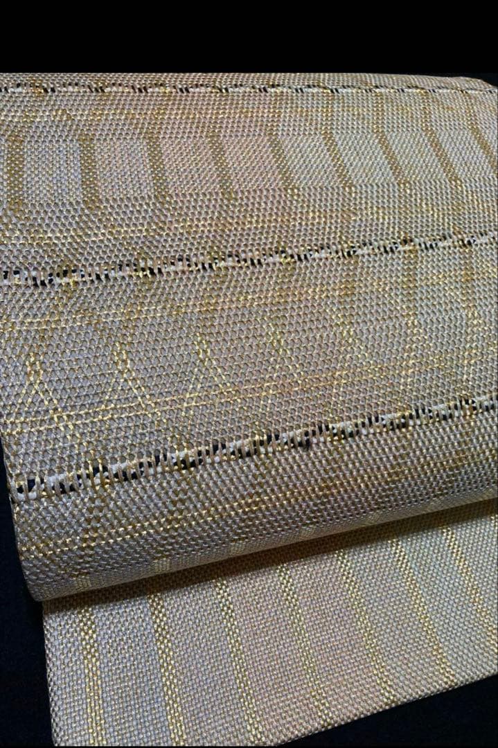 値下げしました❣️ 組み織 ひなや 袋帯 正絹 ツーシーズン