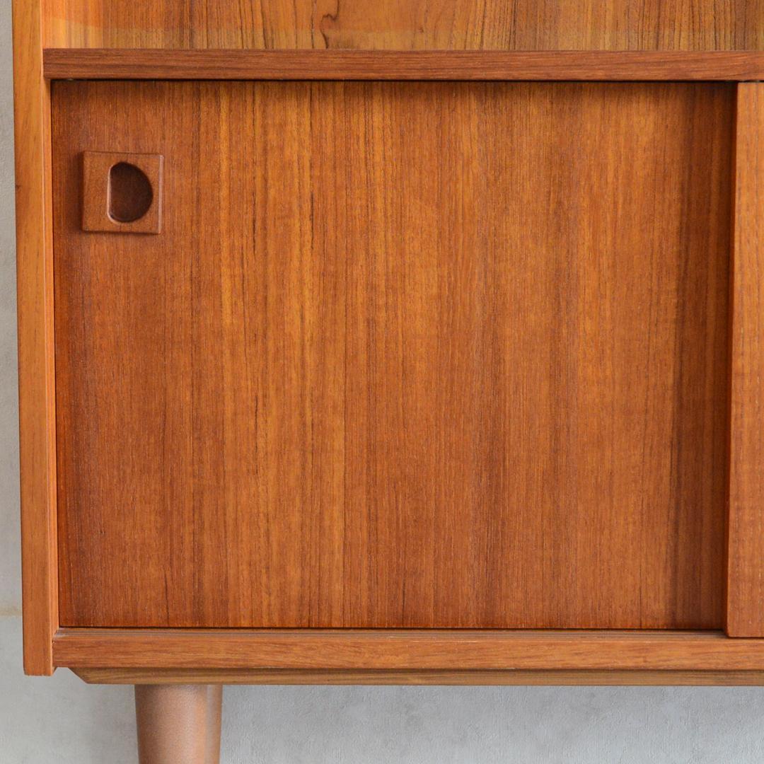 デンマーク 北欧ヴィンテージ チーク オープンシェルフ 北欧家具 キャビネット