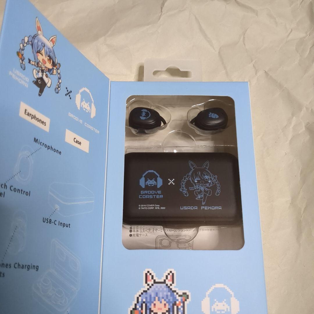 hololive タイトー グルーヴコースター 兎田ぺこら ワイヤレスイヤホン