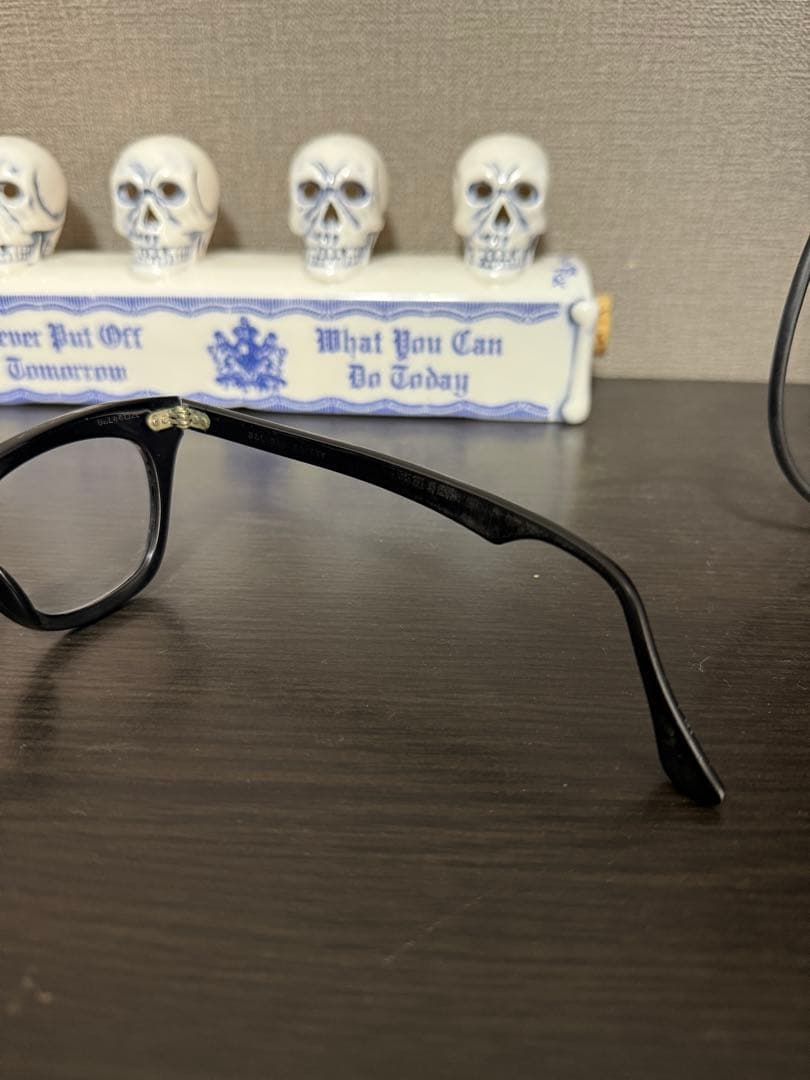 超希少　Bausch & Lomb ボシュロム クロスヒンジ セーフティメガネ