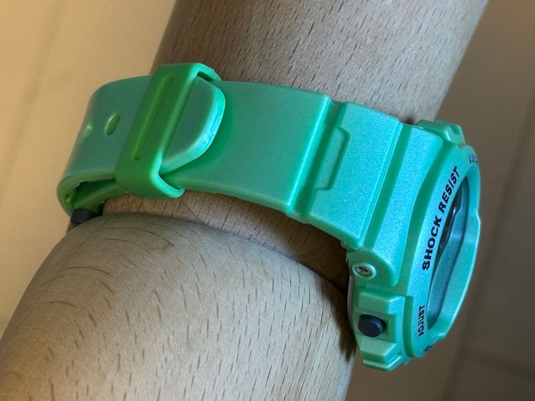 g-shock/ミニ/GZX-690/グリーン/三つ目/ビンテージ/メタリック