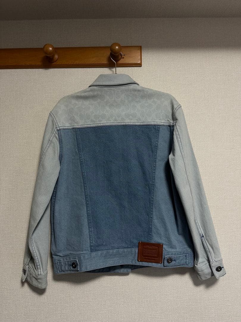 E*r様 限定値下げ[定価12万] COACH デニムジャケットライトブルー