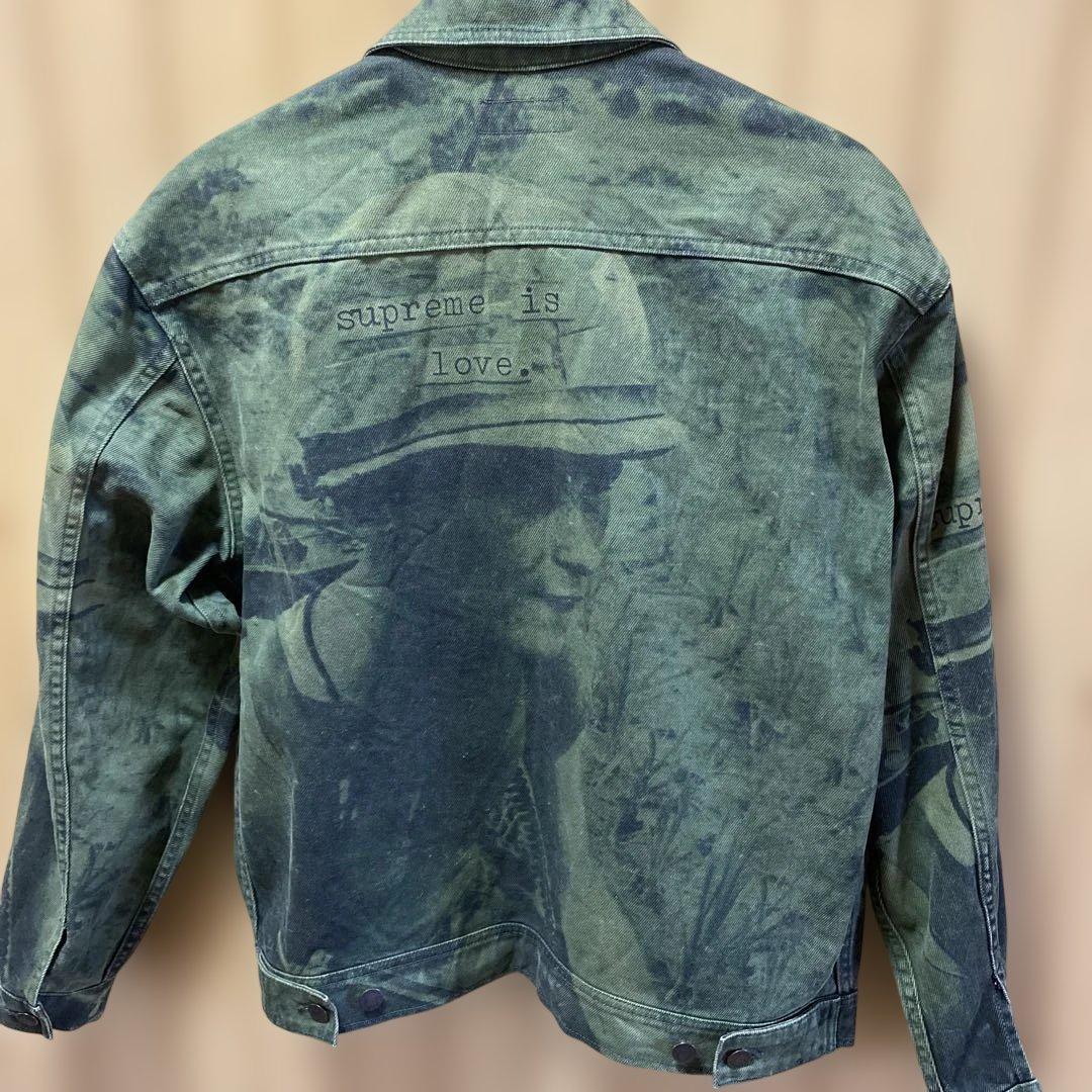 Supreme is Love Denim デニム　ジャケット　ジップアップ　S