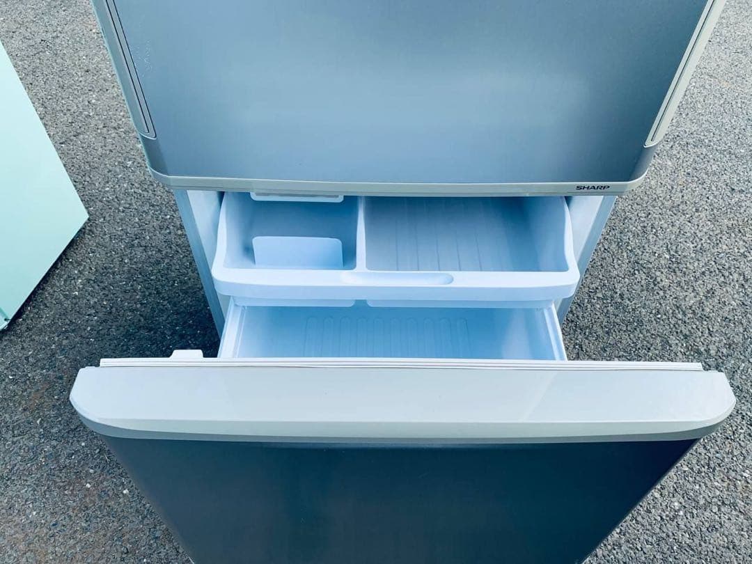 ✅SHARPノンフロン冷凍冷蔵庫✅ ✅SJ-WA35Y-S✅送料設置無料