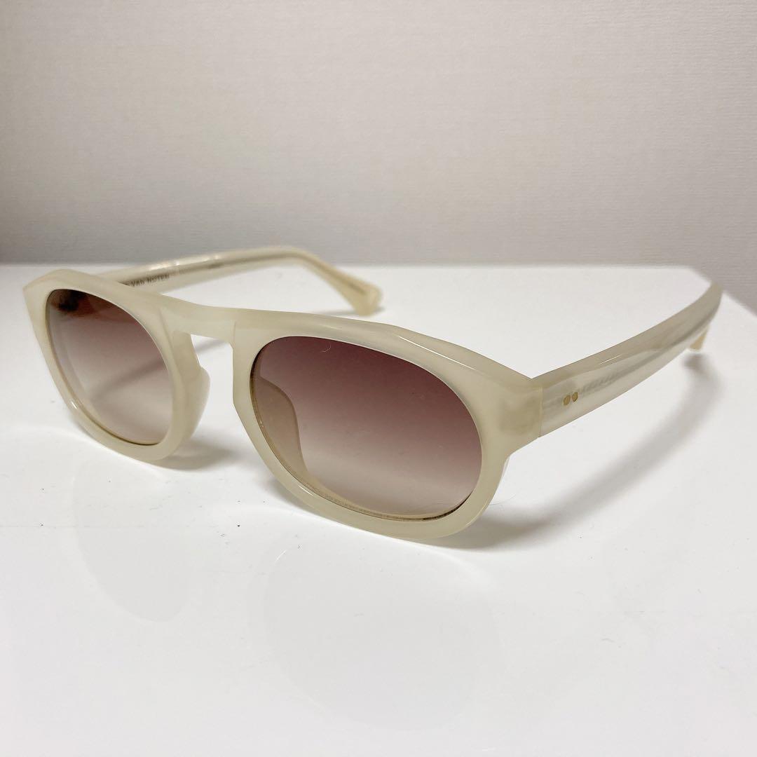 blue様新品未使用ドリスヴァンノッテン×リンダファローサングラスメガネ眼鏡白