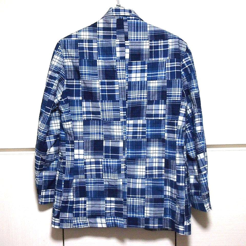 希少★美品　ポロ ラルフローレン　マドラスチェック　パッチワーク　ジャケット