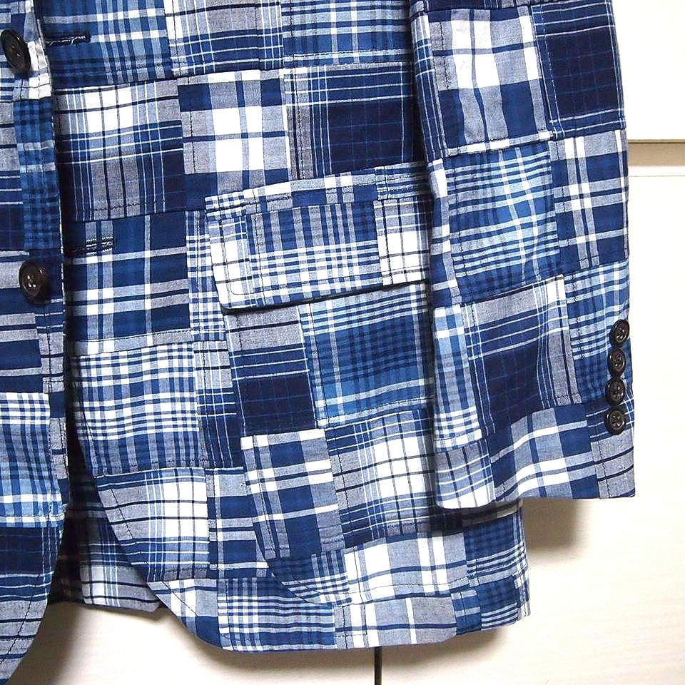 希少★美品　ポロ ラルフローレン　マドラスチェック　パッチワーク　ジャケット
