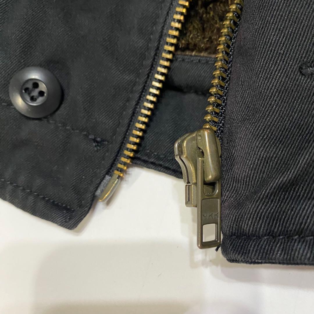 ALPHA アルファ N-1 Deck デッキ ジャケット ブラック 黒 L