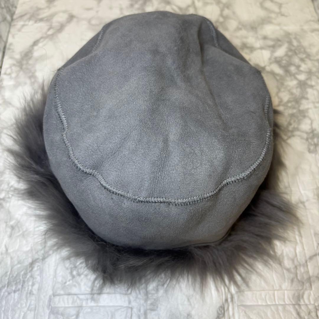 新品タグ付✨ GUSHLOW &COLE トゥモローランド ロシアン帽 羊革