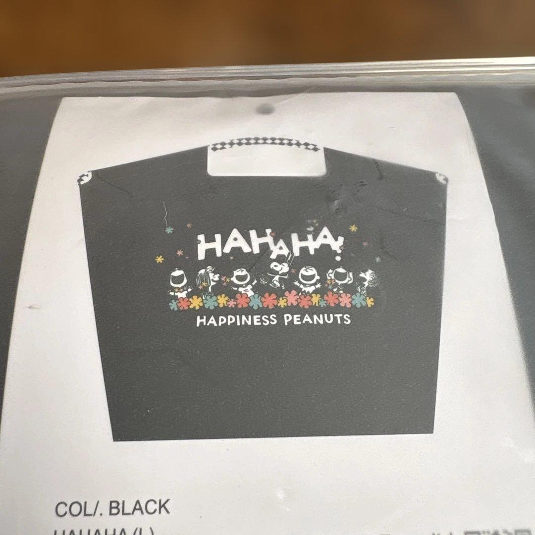 ボールアンドチェーン スヌーピー 梅田阪急限定 黒 Lサイズ