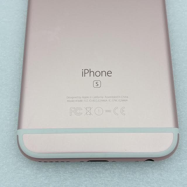 【美品】iPhone6s 32GB 本体 ローズゴールド バッテリー83%