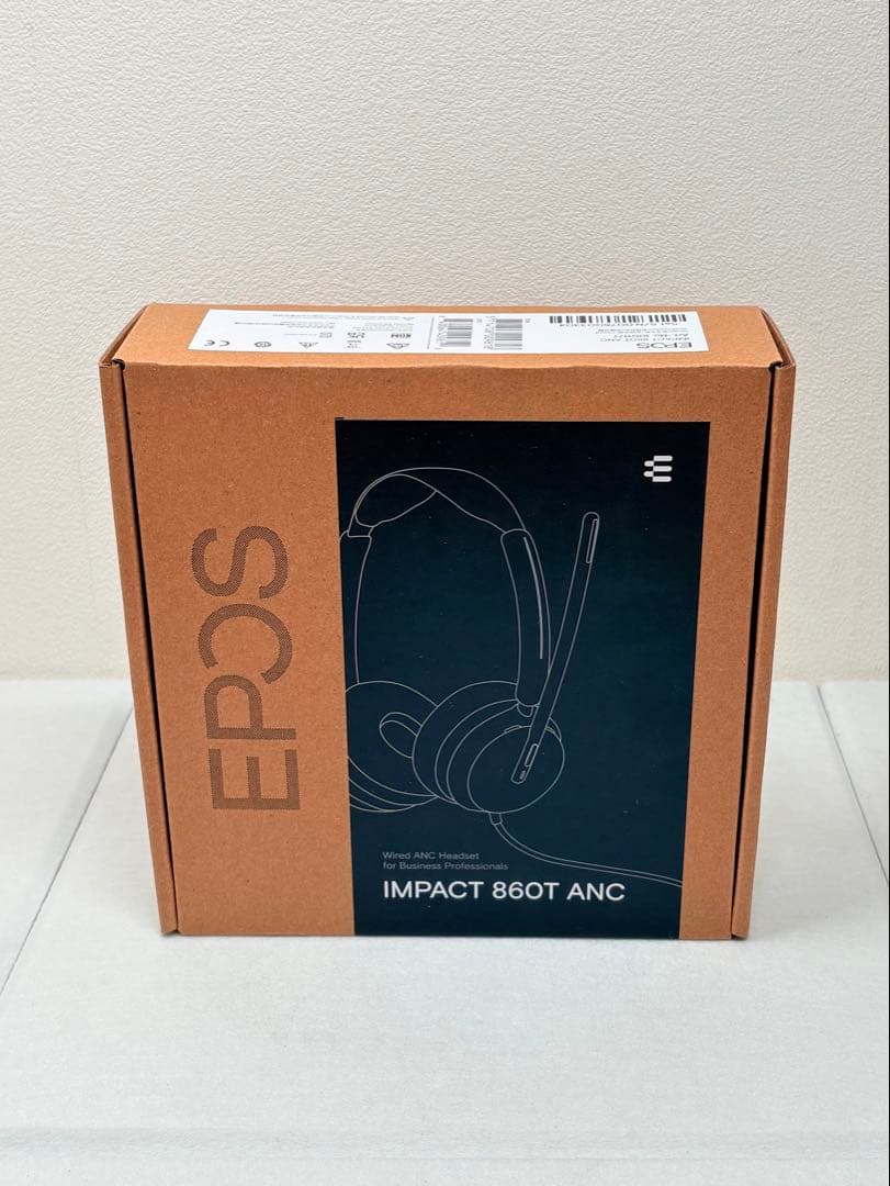 EPOS IMPACT 860T ANC ノイズキャンセリング有線ヘッドホン