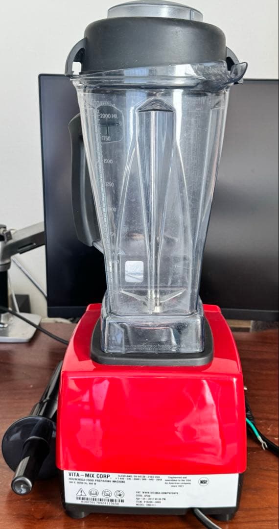 【購入6.3万】Vitamix TNC5200 レッド